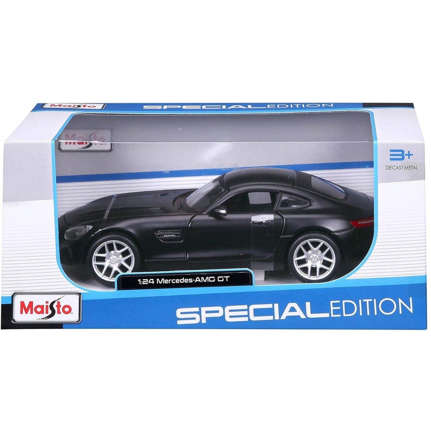 Apresentamos Mercedes-Benz AMG GT Preto com o SKU 683113425 recomendado para + 3 anos
