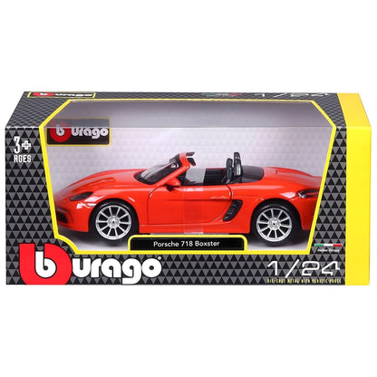 Presentamos Porsche 718 Boxster 1/24 con el SKU 682108724 recomendado para + 3 años