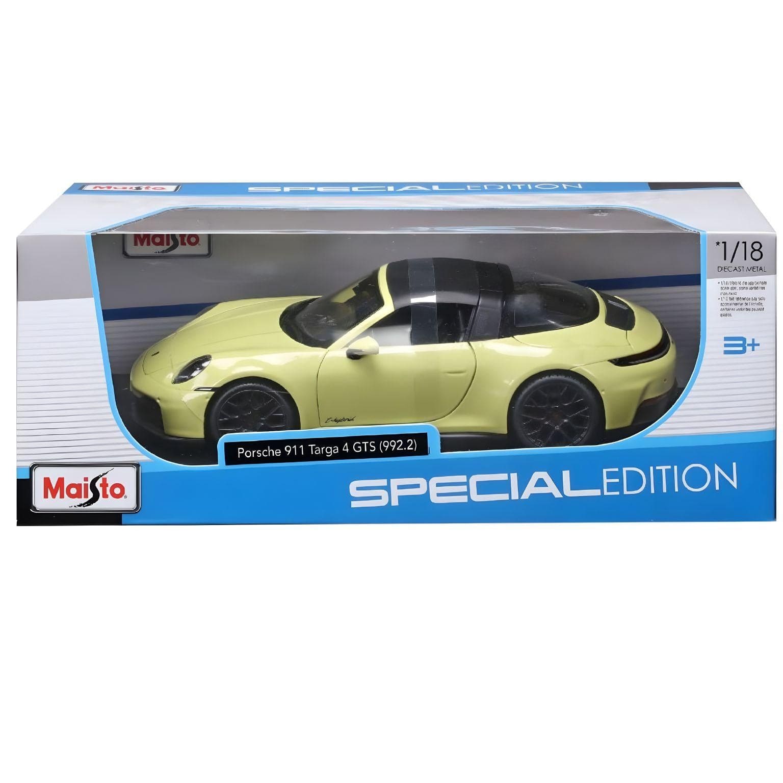 Apresentamos Porsche 911 Targa 4 GTS com o SKU 133147025 recomendado para + 3 anos