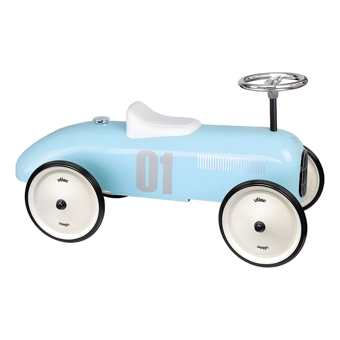 Apresentamos Carro de metal Vintage Azul celeste com o SKU 26112424 recomendado para + 12 meses
