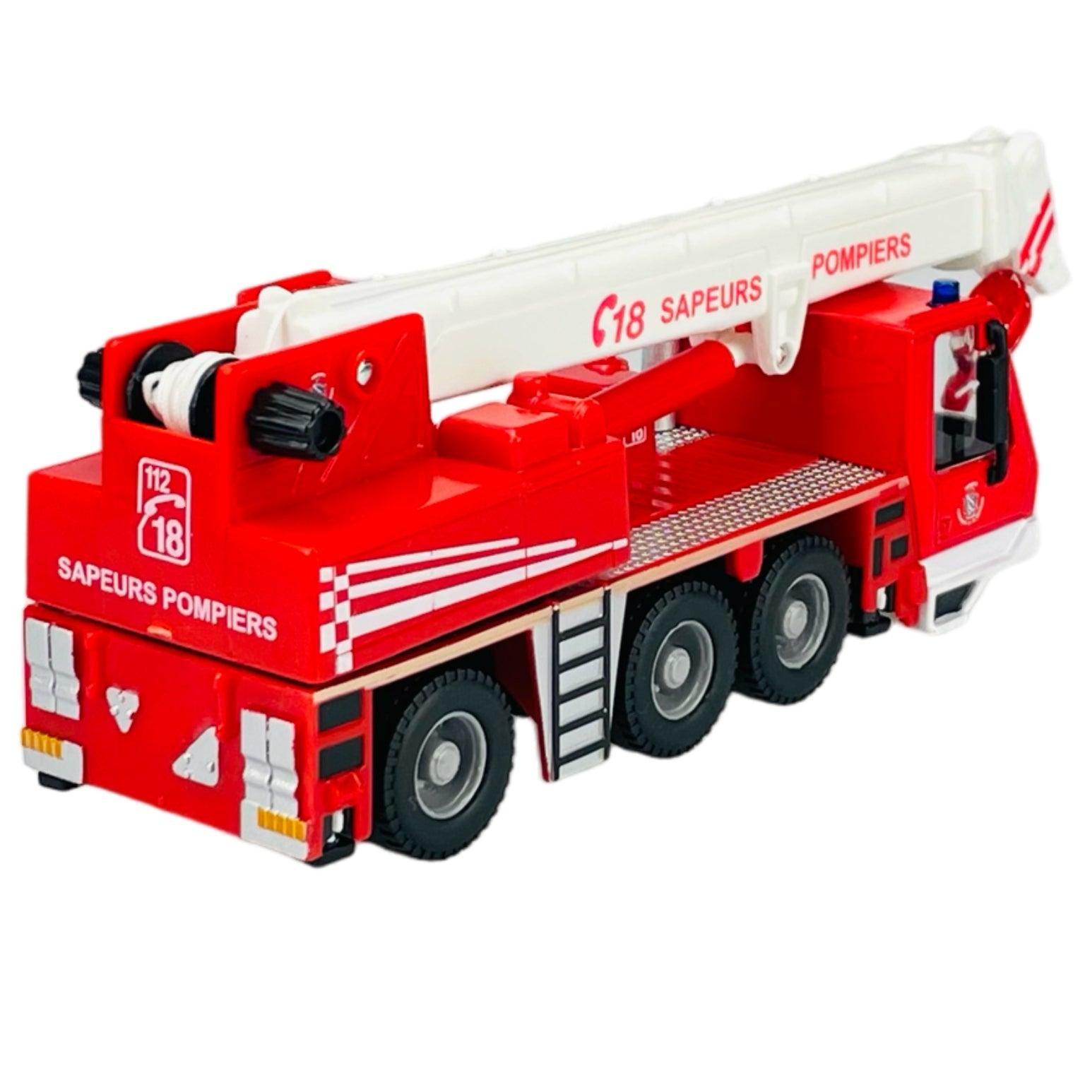 Apresentamos Carro dos bombeiros com escada giratória com o SKU 683201025 recomendado para + 3 anos