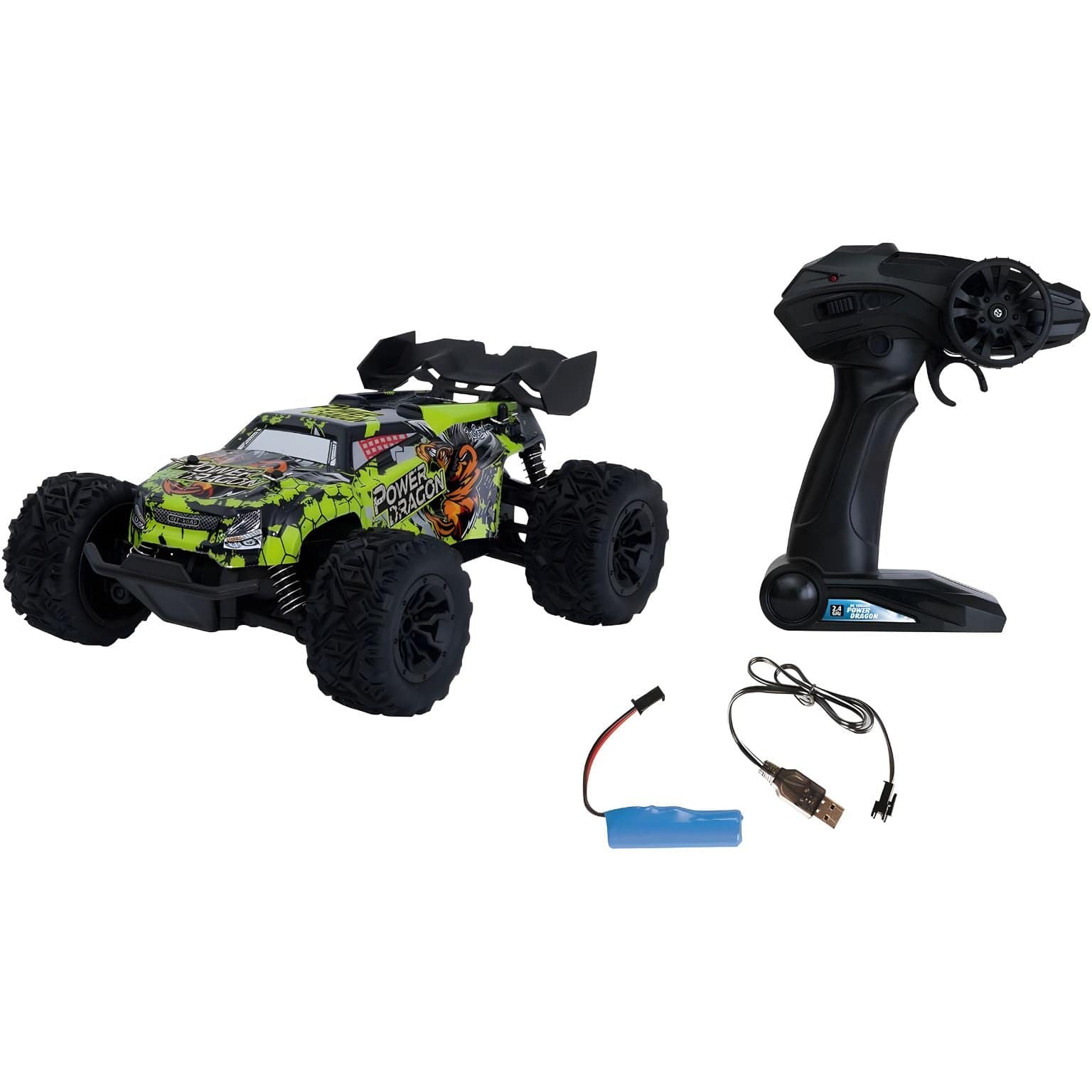 Apresentamos Carro telecomandado Power Dragon com o SKU 862467424 recomendado para + 8 anos