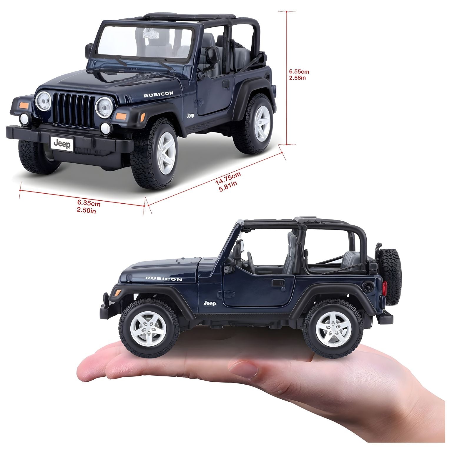 carro de brincar Jeep Wrangler Rubicon