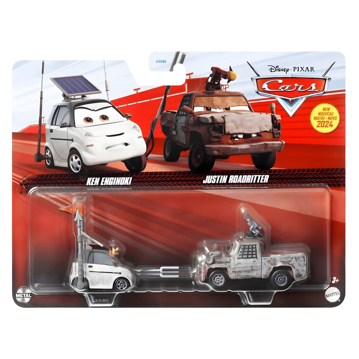 Apresentamos Cars Disney - Ken Enginoki e Justin Roadritter com o SKU 771992824 recomendado para + 3 anos