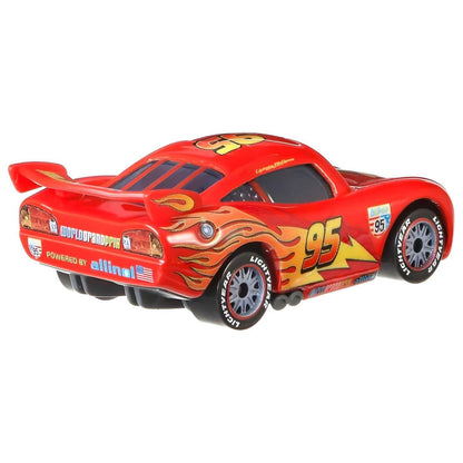 Cars Disney Rayo McQueen con Ruedas de Carrera para colección Pixar Cars