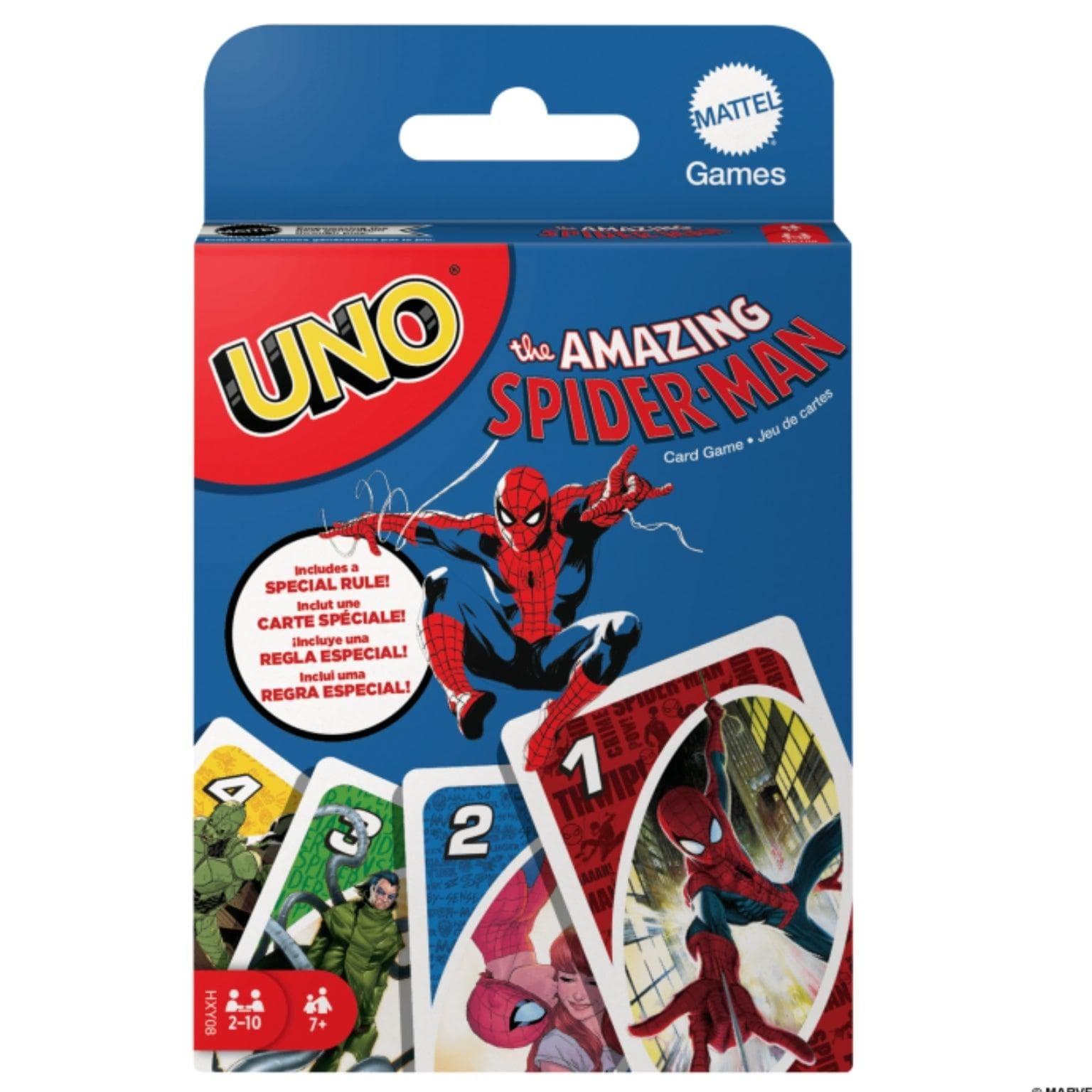 Apresentamos Cartas Uno - The Amazing Spider-Man com o SKU 232414124 recomendado para + 7 anos