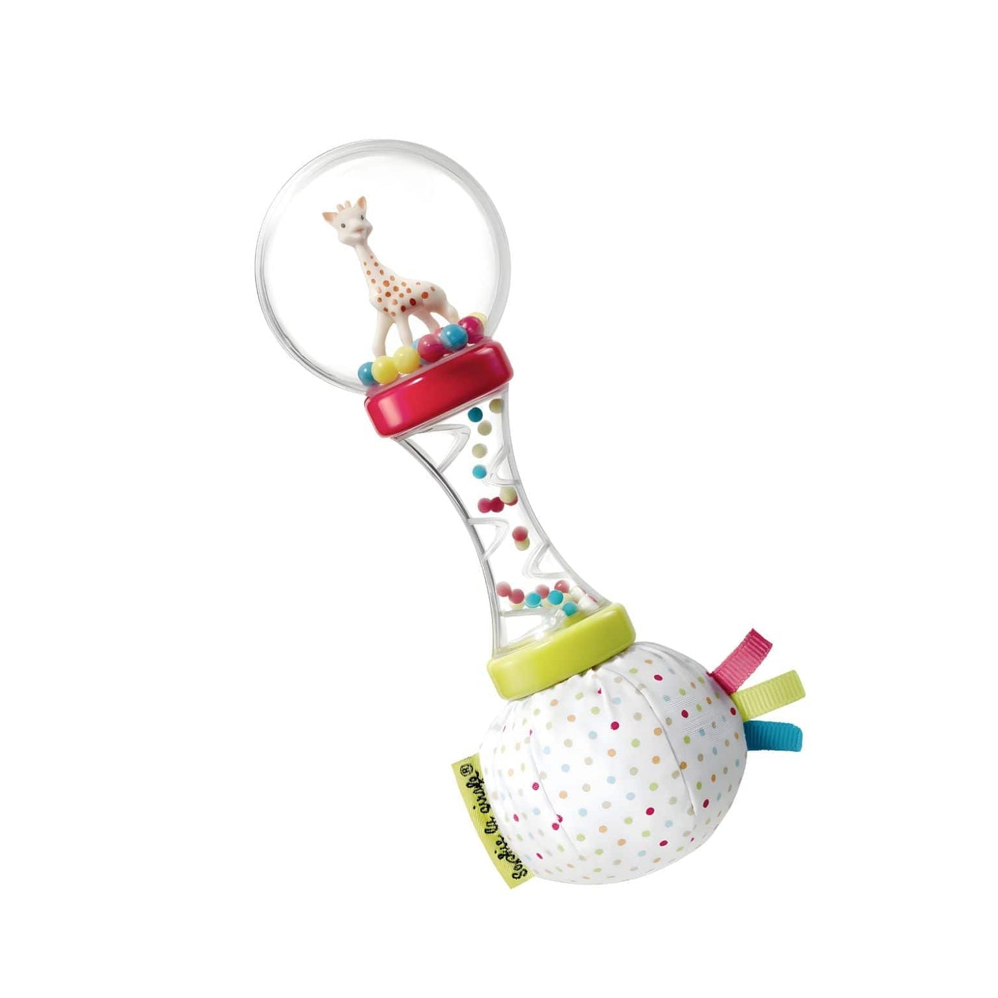 Apresentamos Chocalho Maracas multitextura Girafa Sofia com o SKU 101016824 recomendado para + 3 meses