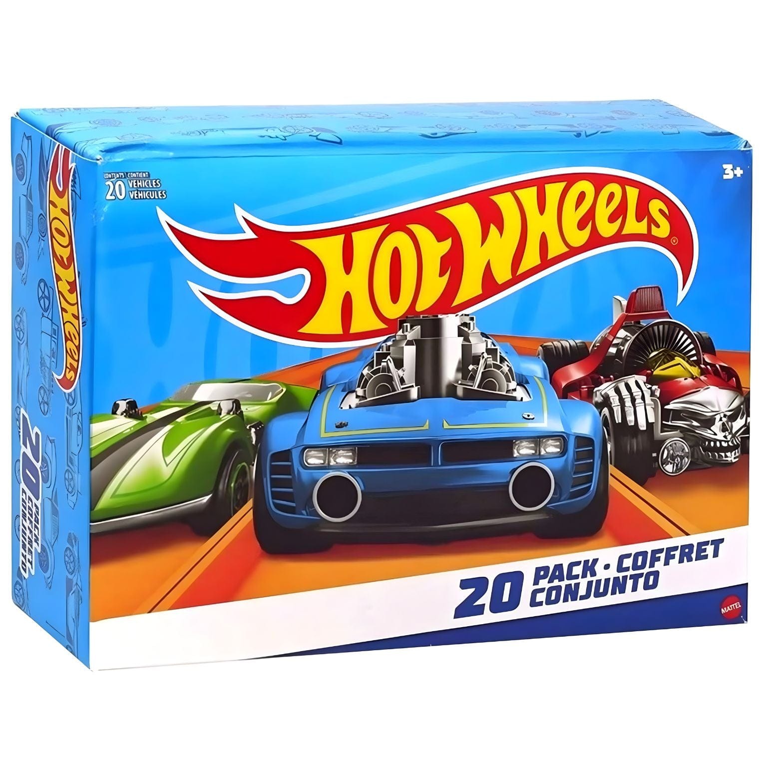 Apresentamos Conjunto 20 veículos Hot Wheels com o SKU 774065525 recomendado para + 3 anos