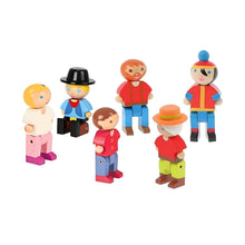 Apresentamos Conjunto de 6 personagens em madeira com o SKU 26827225 recomendado para + 3 anos