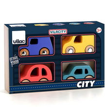 Apresentamos Conjunto de carros em madeira City com o SKU 26237025 recomendado para + 3 anos