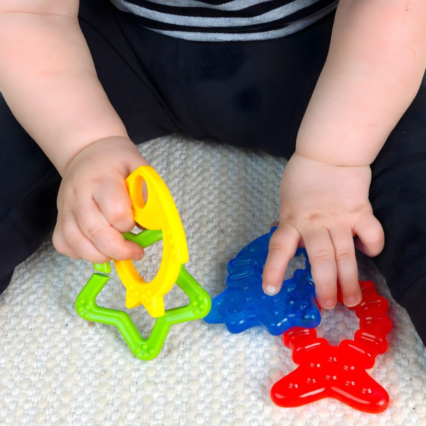 Apresentamos Conjunto de mordedores Baby Einstein com o SKU 951677325 recomendado para + 3 meses