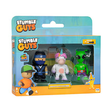 Apresentamos Conjunto 3 figuras Stumble Guys (Pack 4) com o SKU 238949624 recomendado para + 3 anos