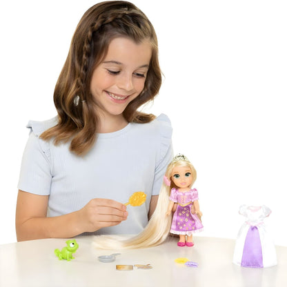 Presentamos Set Princesa Disney Rapunzel 15 cm con el SKU 772337924 recomendado para + 3 años