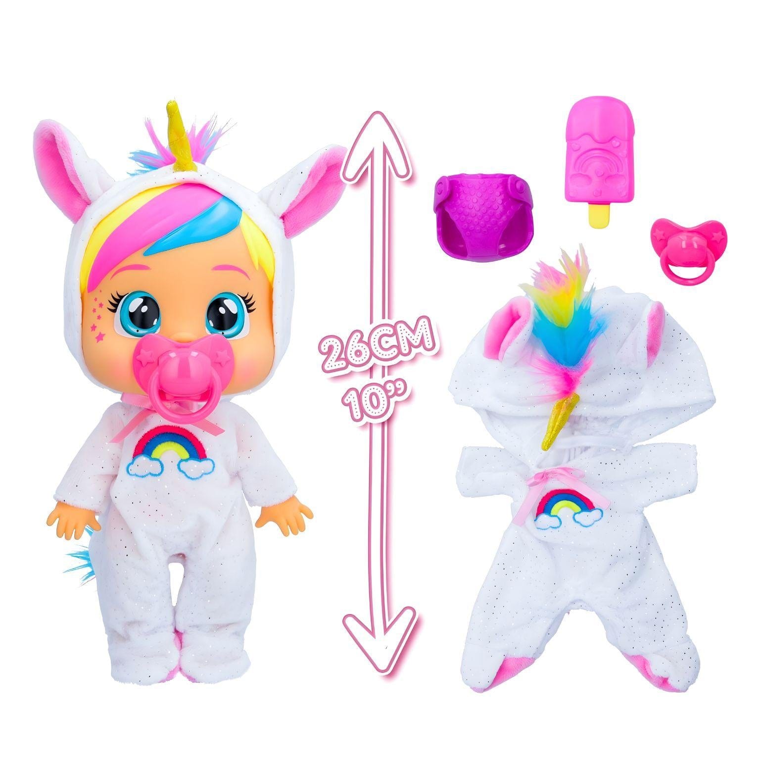 Apresentamos Cry Babies Loving Care - Dreamy com o SKU 851184025 recomendado para + 2 anos