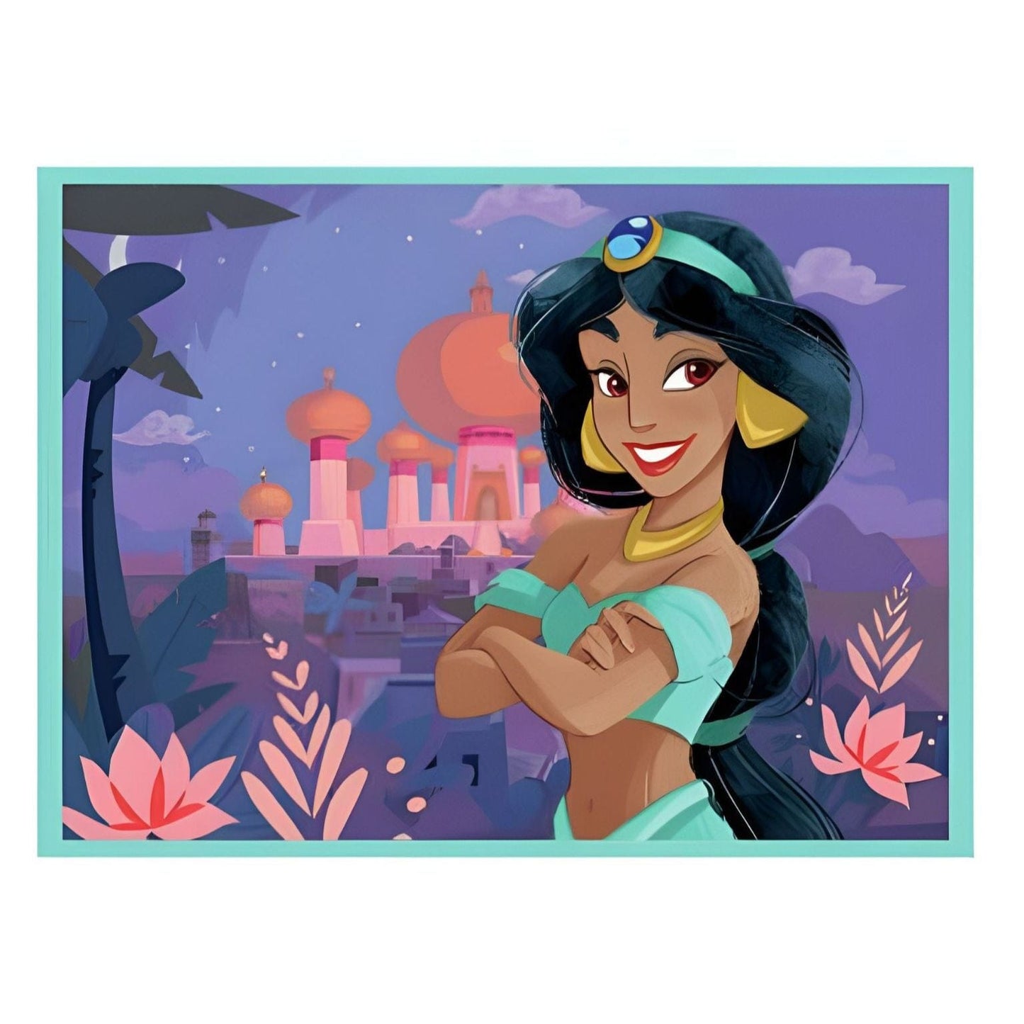 Apresentamos Cubo 12 Peças - Princesas Disney com o SKU 854119725 recomendado para + 3 anos