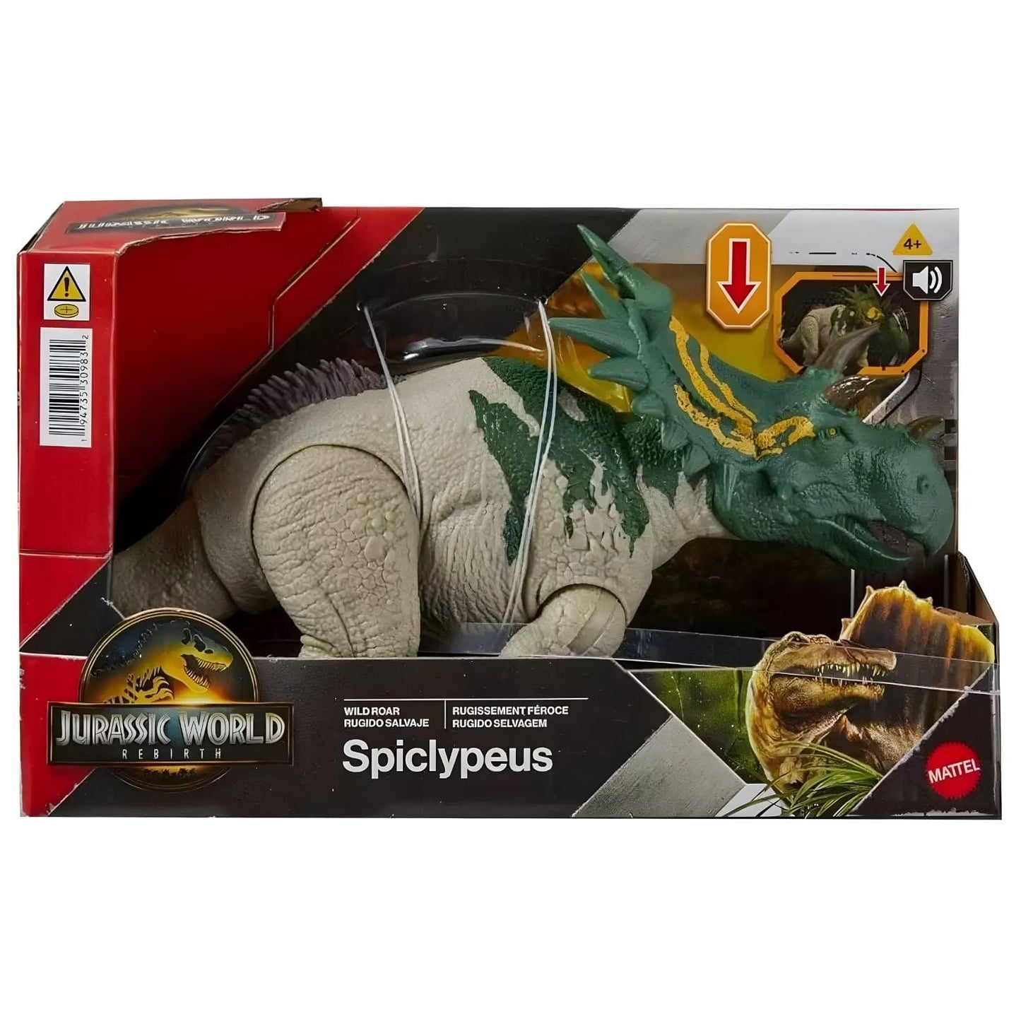 Apresentamos Jurassic World - Dinossauro Spiclypeus com o SKU 233098325 recomendado para + 4 anos