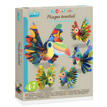 Apresentamos Dobragem em leque - Aves Exóticas com o SKU 711398325 recomendado para + 4 anos