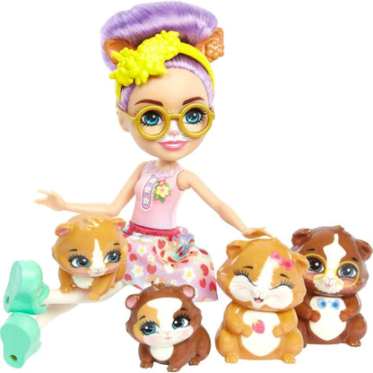 Presentamos Enchantimals City - Tails Glee y Familia Guinea Pig con el SKU 20630624 recomendado para + 4 años