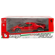 Apresentamos Ferrari 296 GTB Vermelho com o SKU 681601825 recomendado para + 3 anos