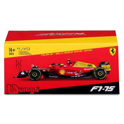 Presentamos Ferrari F1-75 Carlos Sainz Jr. 2022 con el SKU 683683124 recomendado para + 3 años