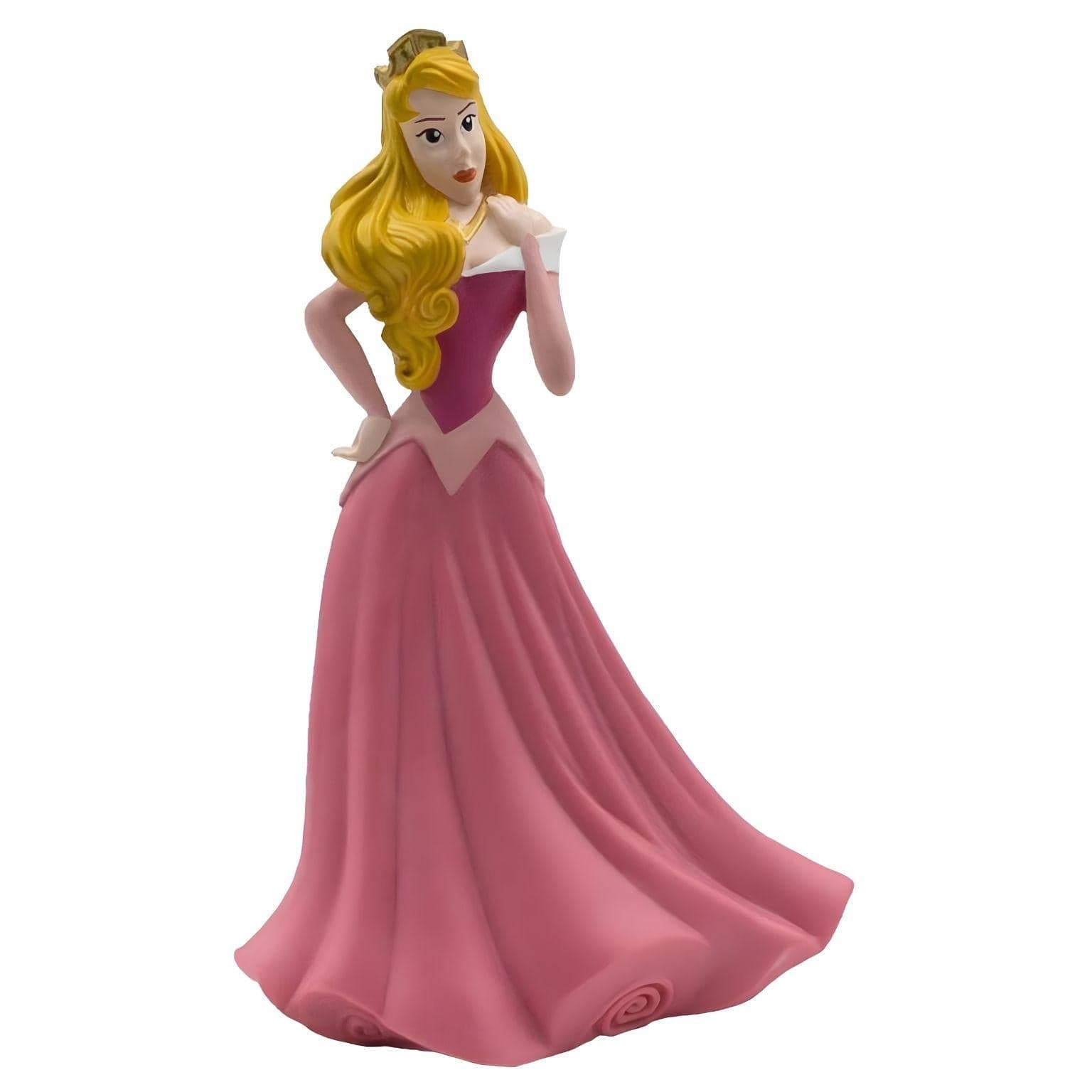Apresentamos Figura Aurora - A Bela Adormecida (edição limitada em borracha termoplástica) com o SKU 621288517 recomendado para + 3 anos
