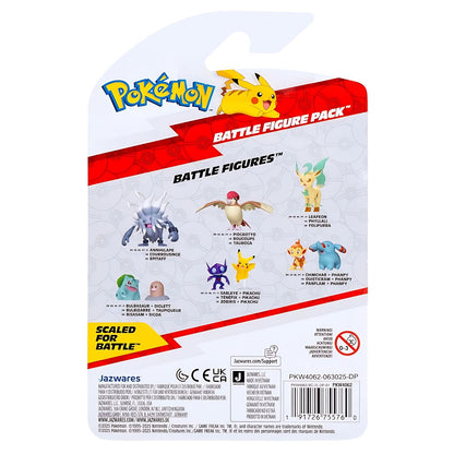 Figura colecionável Pokémon Annihilape com juba branca e expressão de combate