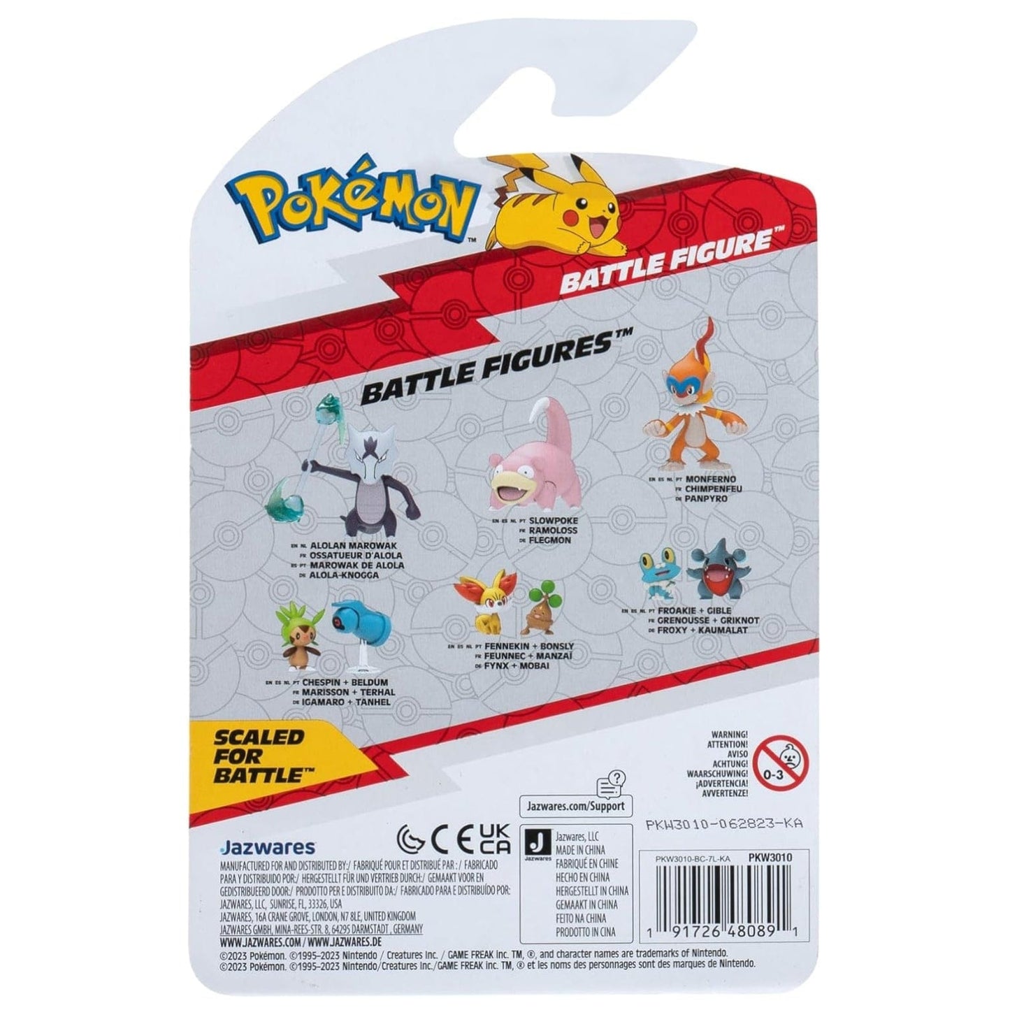 Apresentamos Figura Pokémon - Monferno com o SKU 23301024 recomendado para + 3 anos