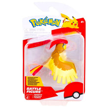 Figura de batalha Pokémon Pidgeotto na embalagem