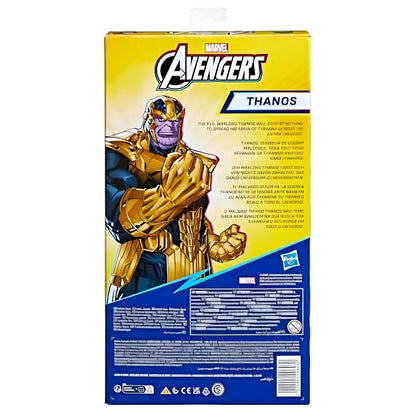 Le presentamos la figura Marvel Titan Thanos con el SKU 557381525, recomendada para + 3 años