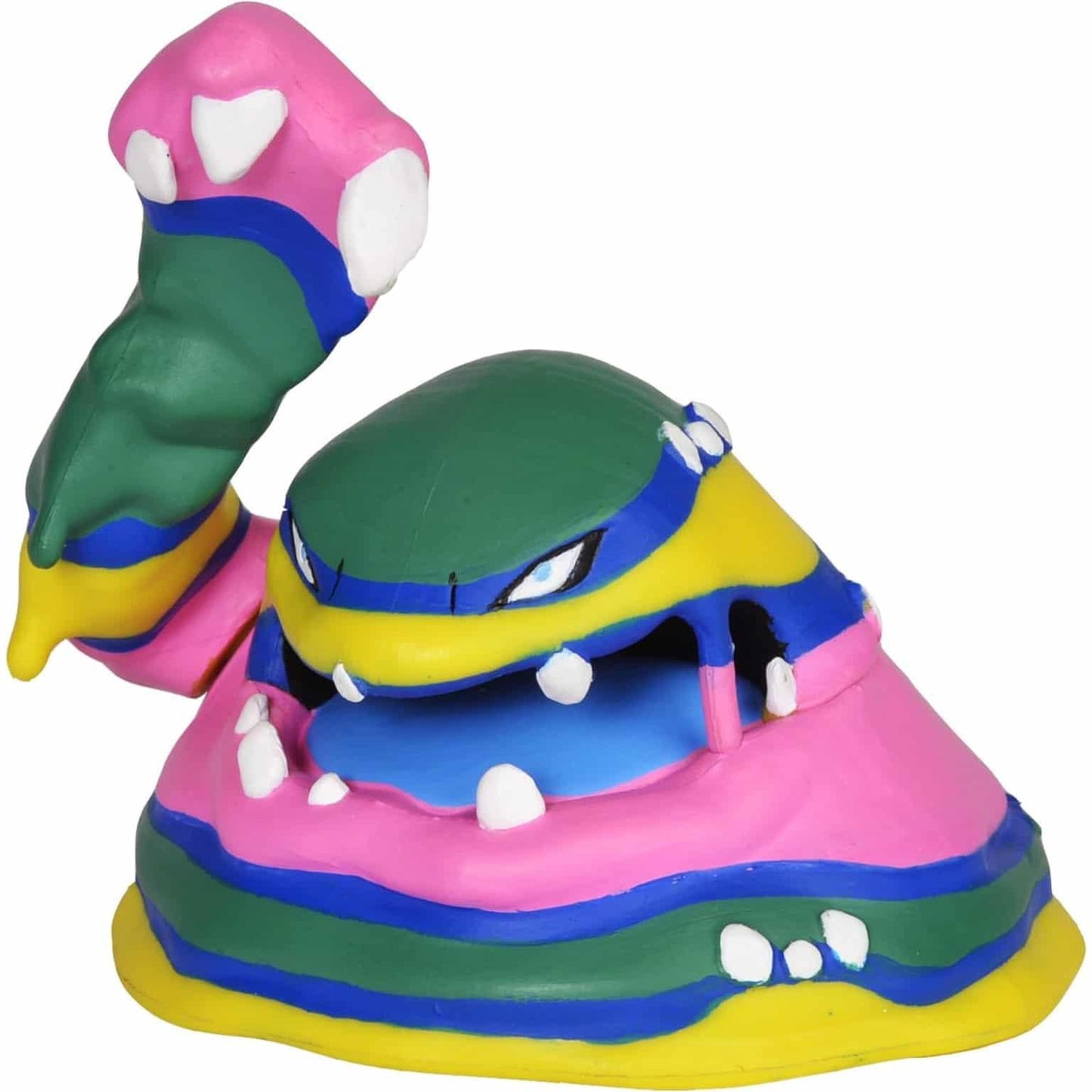 Figura Pokémon Alolan Muk colorida da Jazwares em embalagem Battle Figure