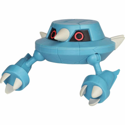 Figura de Batalla Pokémon Metang azul de Jazwares en embalaje oficial