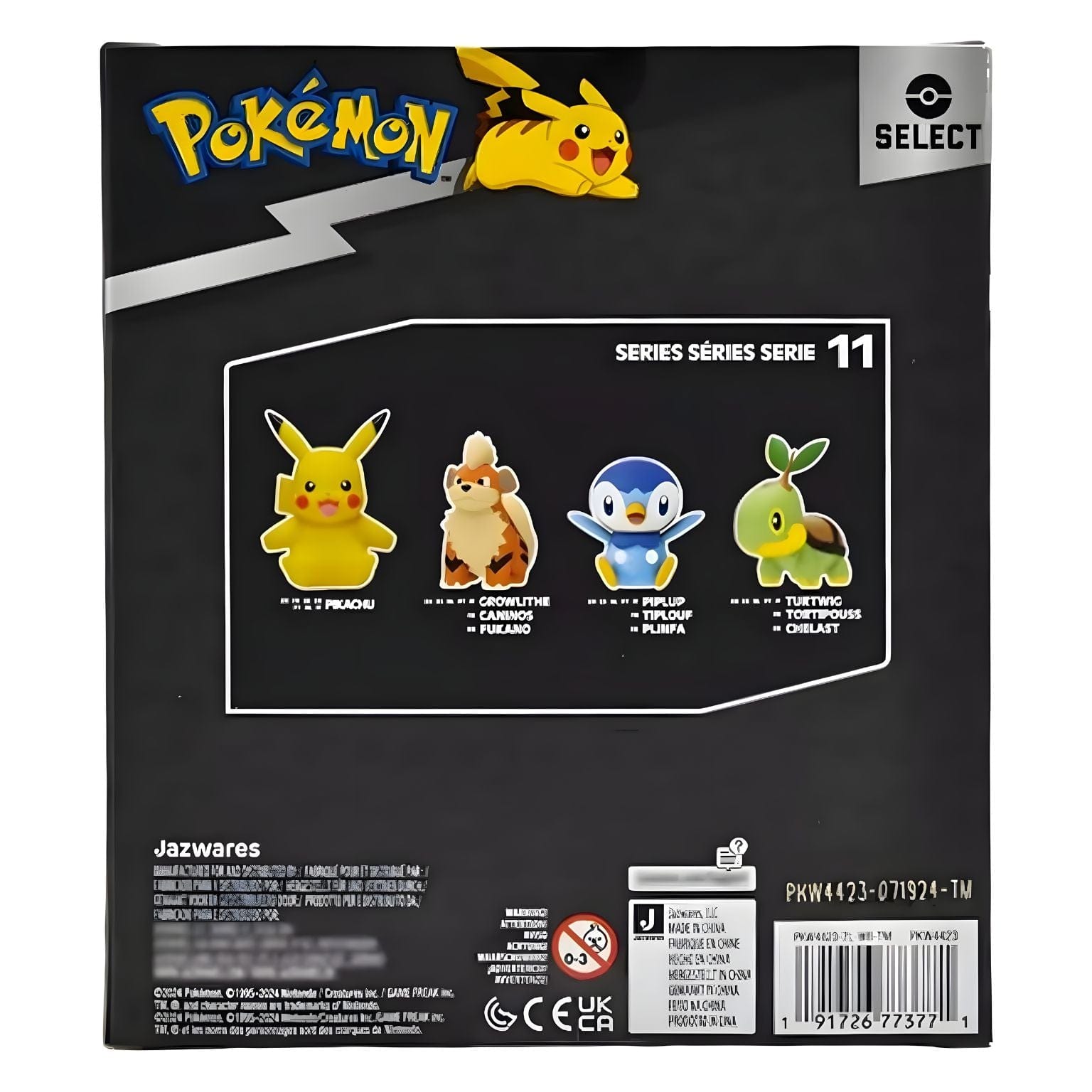 Apresentamos Pokémon Select Pikachu com o SKU 237378825 recomendado para + 4 anos
