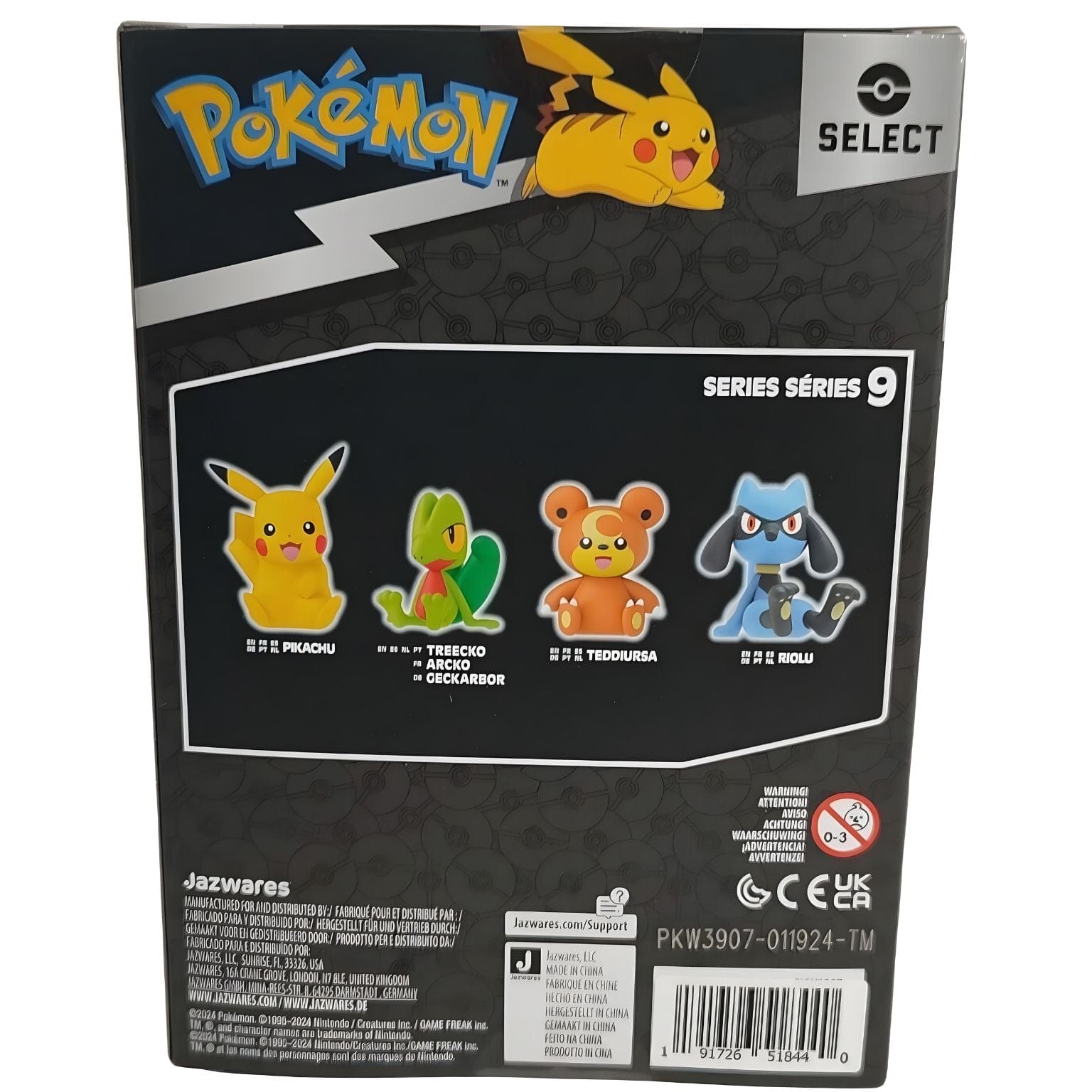 Apresentamos Figura Pokémon Select - Teddiursa com o SKU 23390724 recomendado para + 3 anos