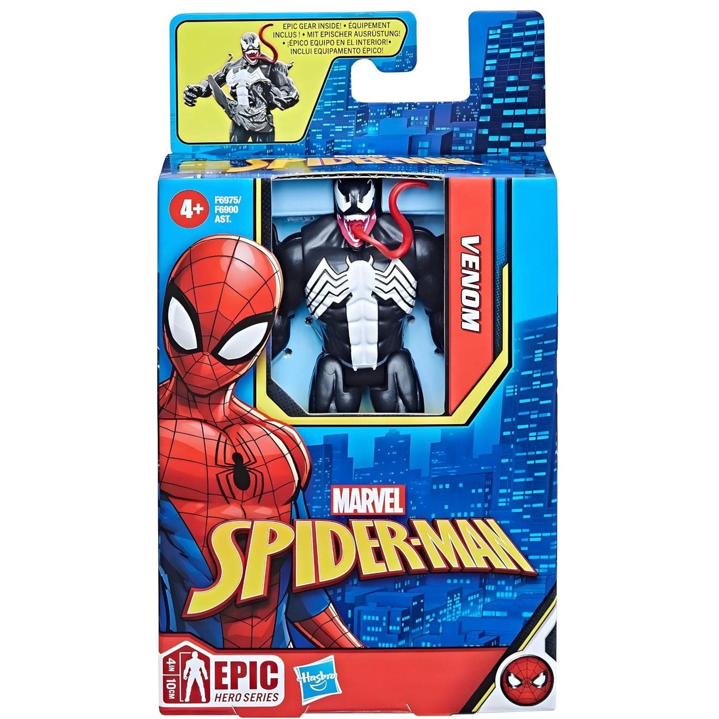 Apresentamos Spider-Man Epic Hero - Venom cópia com o SKU 90697523 recomendado para + 4 anos