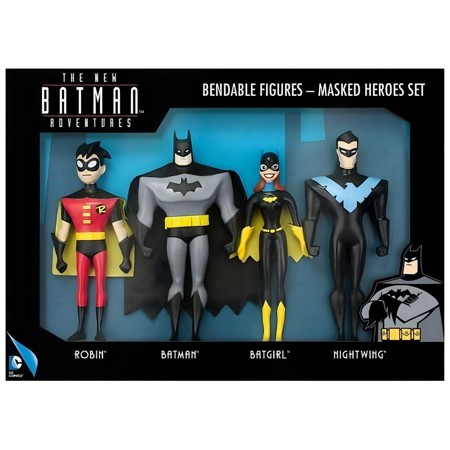 Apresentamos Figuras Batman: The New Batman Adventures Masked Heroes com o SKU 23395616 recomendado para + 3 anos