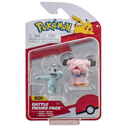 Presentamos Figuras de Batalla Pokémon - Machop & Snubbull con el SKU 23263424 recomendado para + 4 años