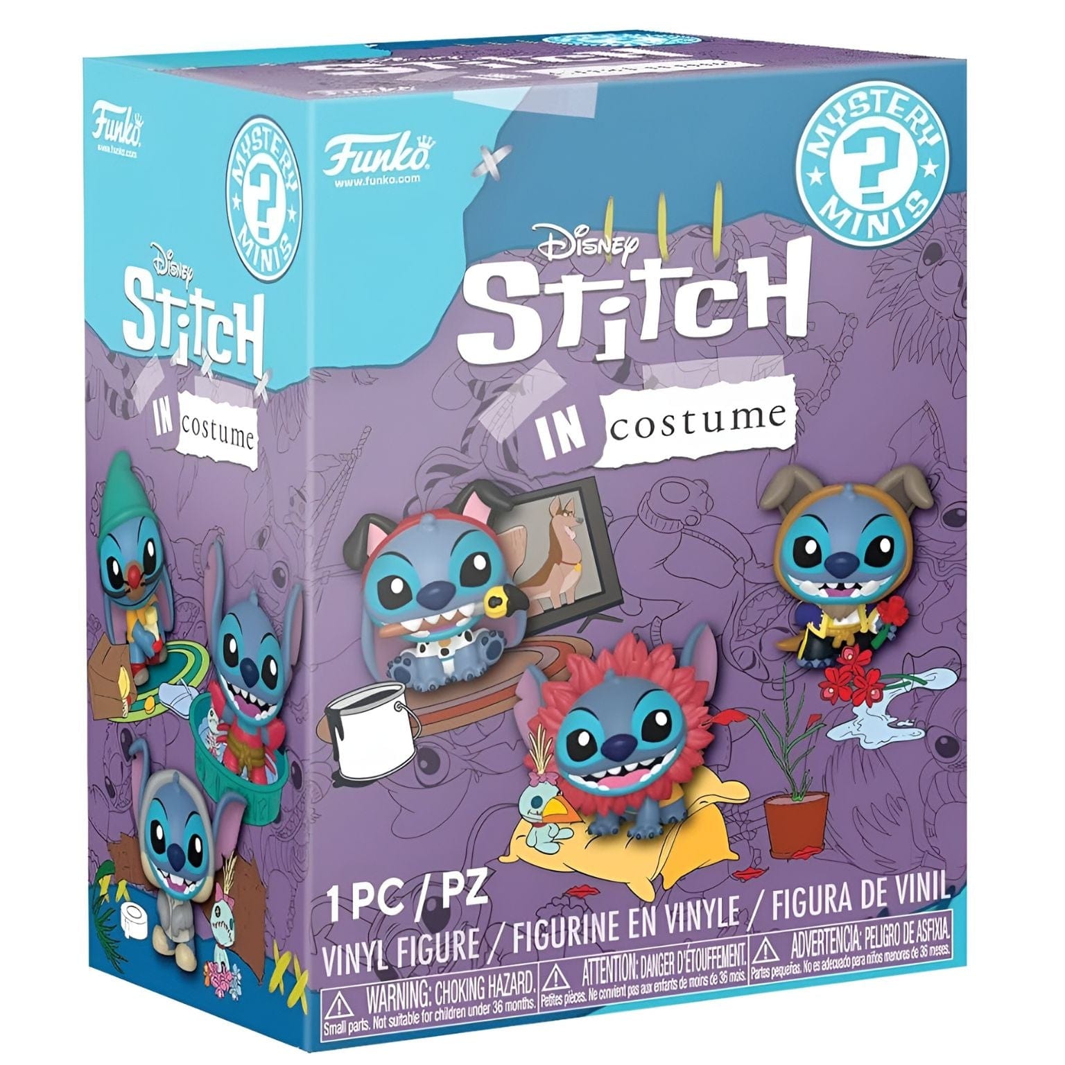 Apresentamos Mystery Minis - Stitch com o SKU 237608125 recomendado para + 3 anos