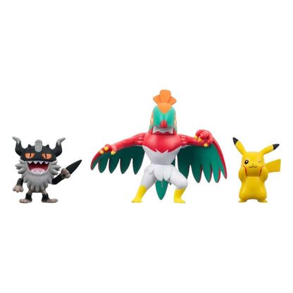 Presentamos Figuras Pokémon - Pikachu, Perrserker y Hawlucha con el SKU 23360124 recomendado para + 4 años