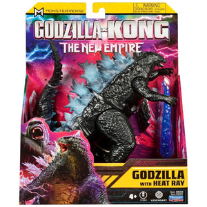 Godzilla x Kong - Godzilla com raio de calor - Brincatoys