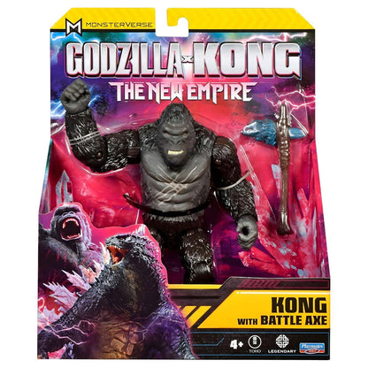 Presentamos Godzilla x Kong - Kong con hacha de batalla con el SKU 233980925 recomendado para + 4 años