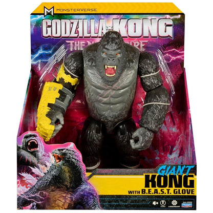 Godzilla x Kong: Kong Gigante com luva B.E.A.S.T - Brincatoys