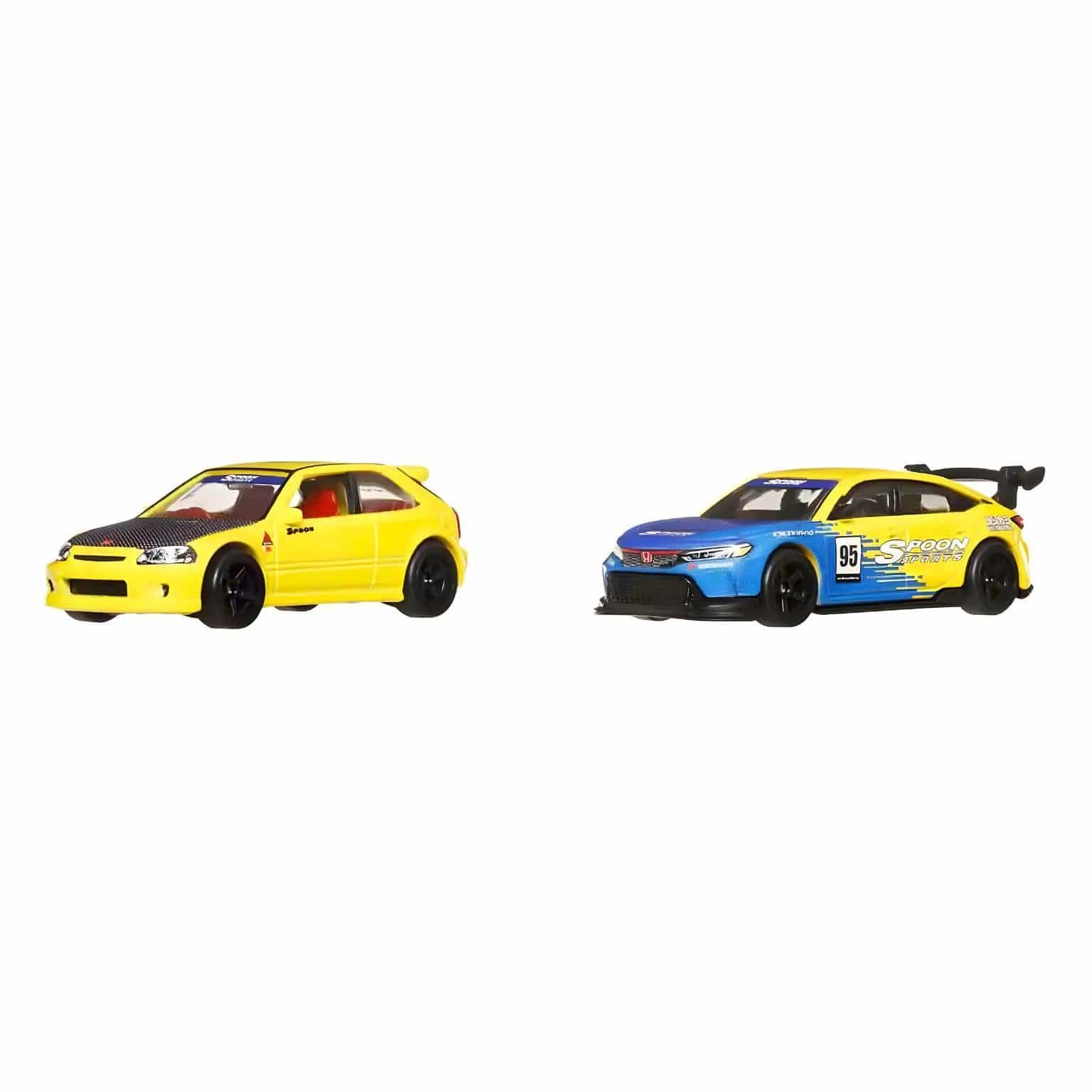 Apresentamos Hot Wheels - 99 Honda Civic Type R (EK9) & Honda Civic Type R com o SKU 232625725 recomendado para + 3 anos