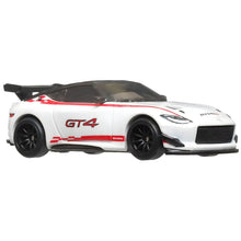 Apresentamos Hot Wheels - Nissan Z GT4 2023 com o SKU 238684625 recomendado para + 3 anos
