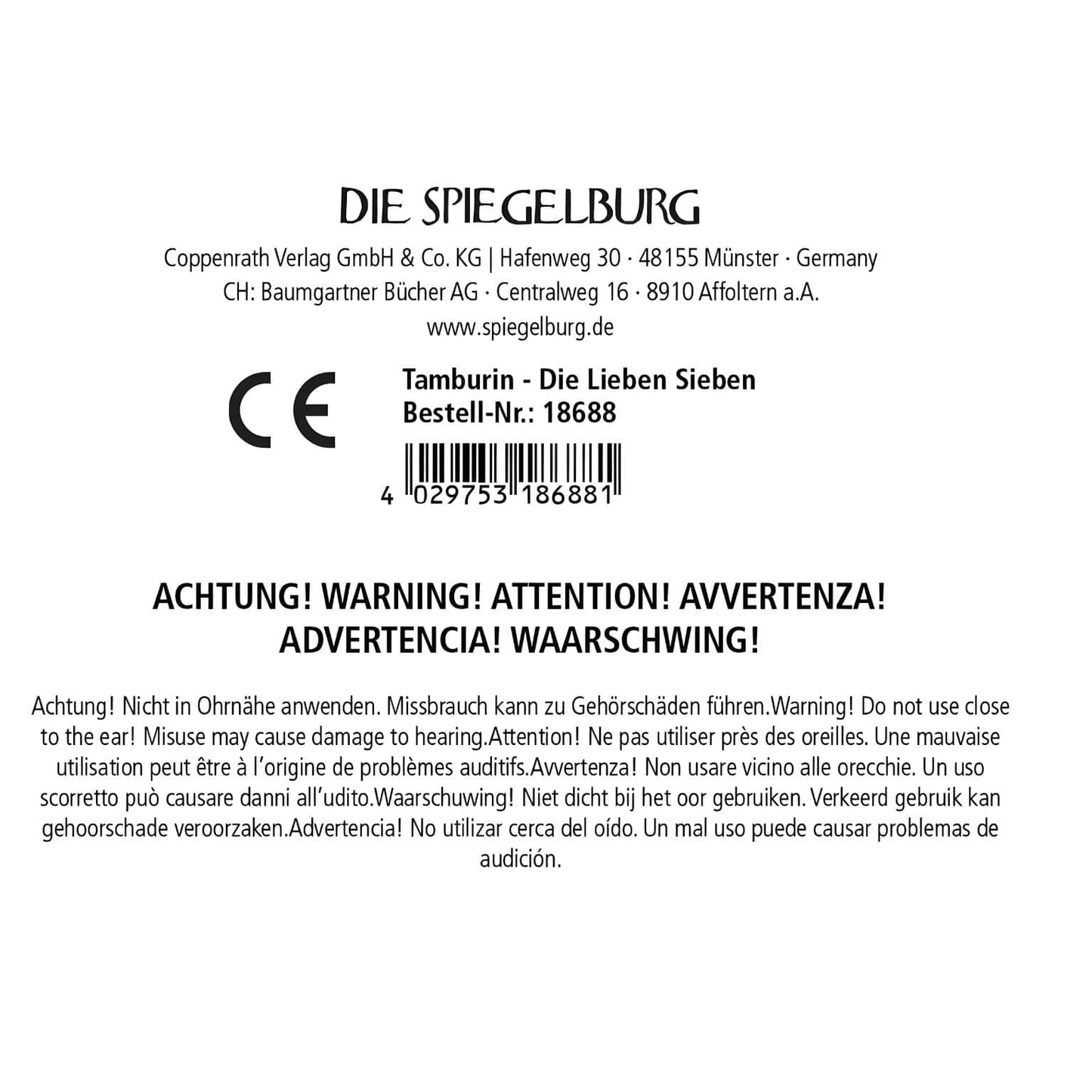 Apresentamos Pandeireta 7 Amigos com o SKU 491868825 recomendado para + 2 anos