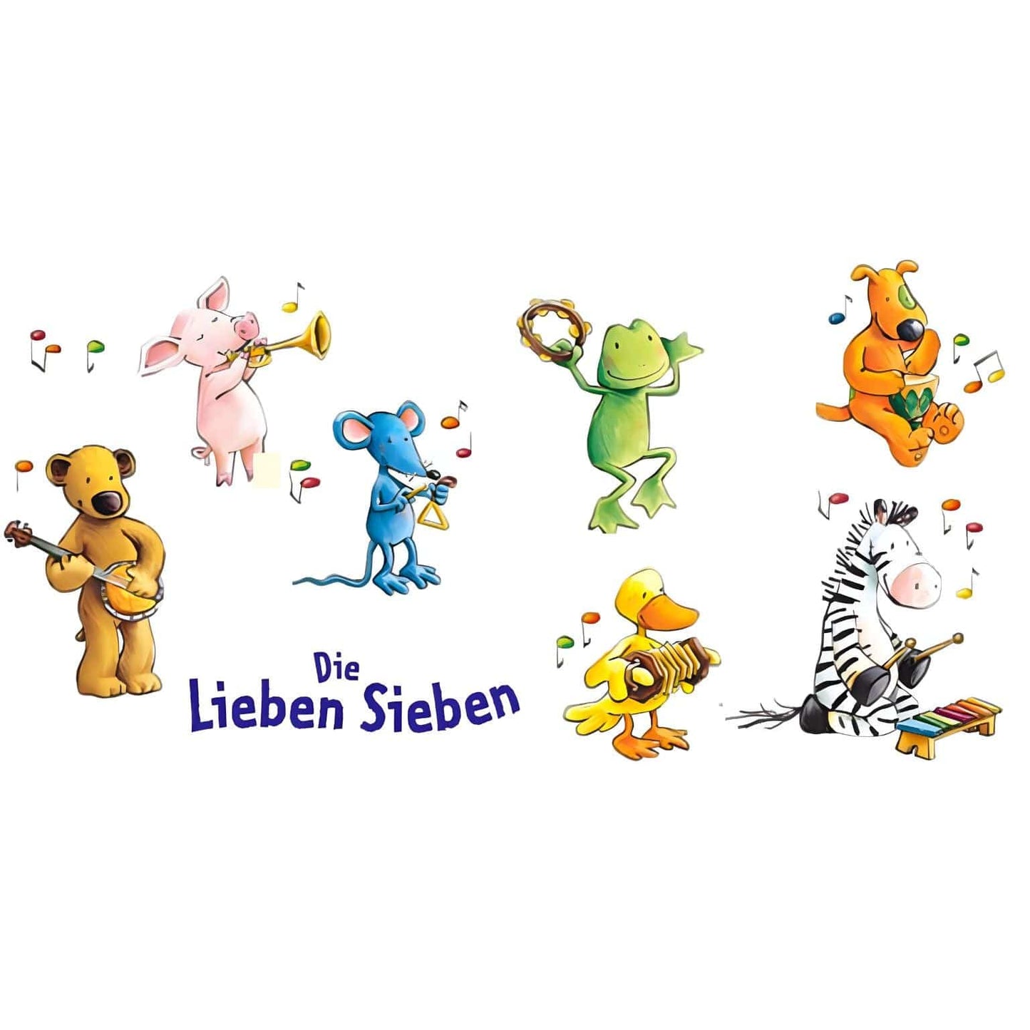 Apresentamos Pandeireta 7 Amigos com o SKU 491868825 recomendado para + 2 anos