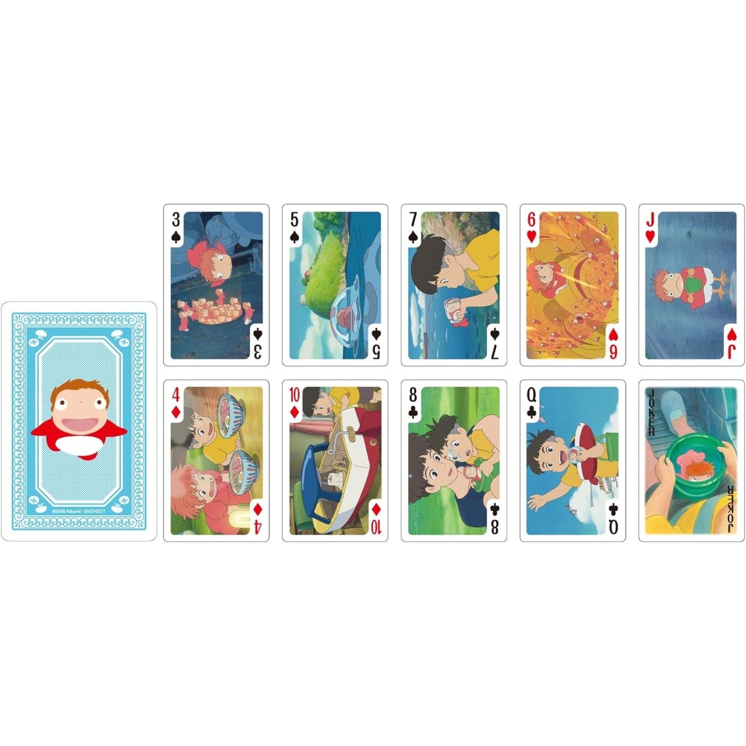 Apresentamos Jogo de cartas Ponyo Studio com o SKU 861819924 recomendado para + 6 anos