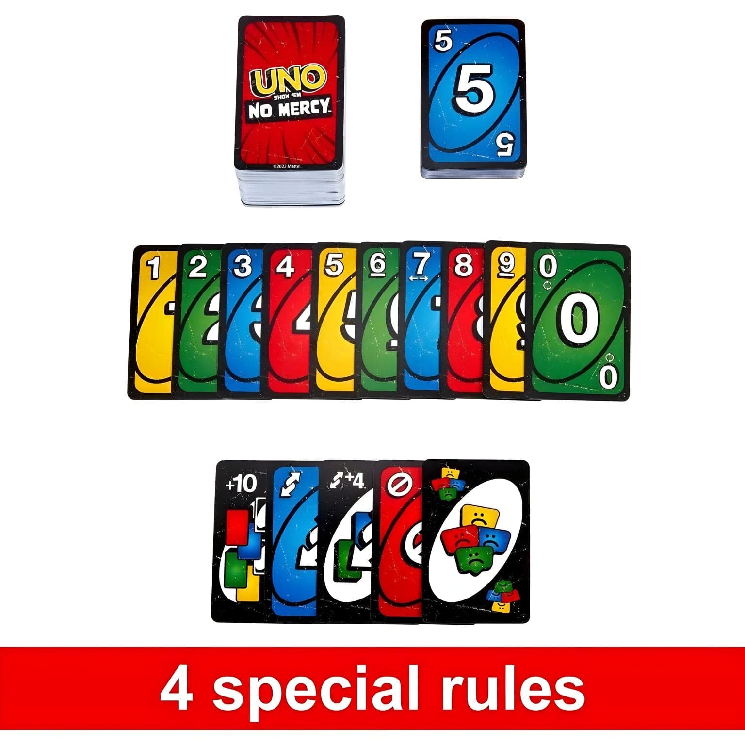 Apresentamos Jogo de cartas UNO Show 'Em No Mercy com o SKU 772080924 recomendado para + 7 anos