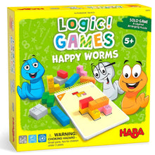 Apresentamos Jogo de Lógica - Minhocas Felizes com o SKU 810681623 recomendado para + 5 anos