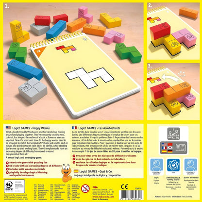 Presentamos Juego de Lógica - Gusanos Felices con el SKU 810681623 recomendado para + 5 años