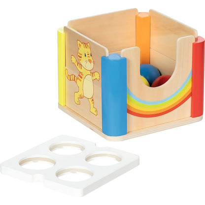Jogo de martelo infantil Arco-íris para repetir o gesto de bater